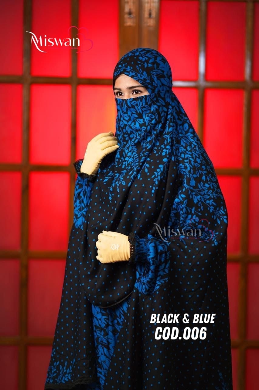 Khimar(Black & White-009)