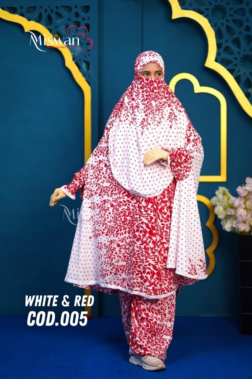 Khimar(Black & White-009)