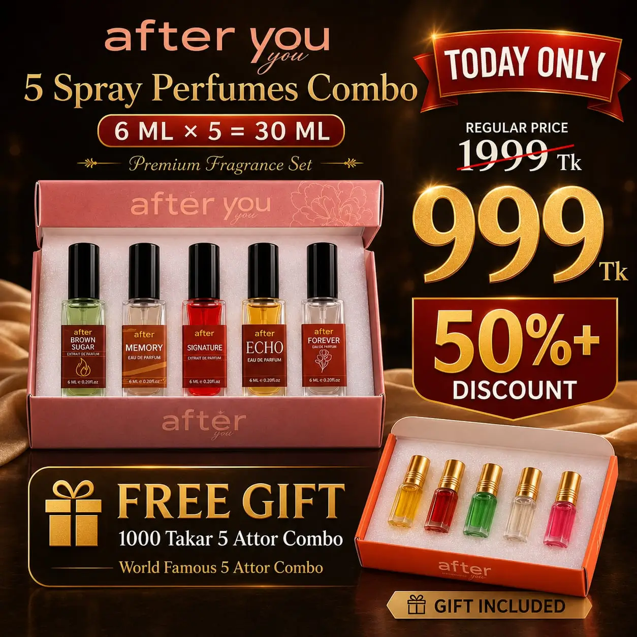 After You 30 ML 5 Flavour Set